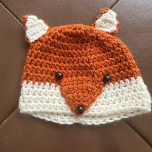 Infant crocheted hat